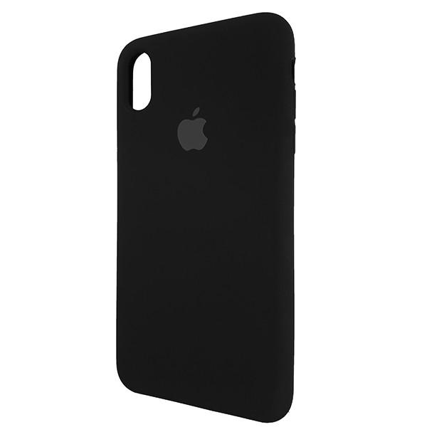 Чохол Copy Silicone Case iPhone XS Max Black (18) - 2