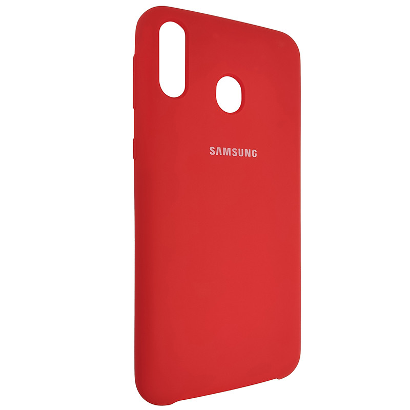 Чохол Silicone Case for Samsung M20 Red (14) - 2