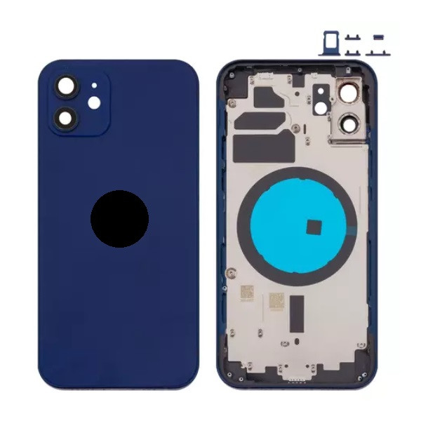 Корпус для iPhone 12, High Copy, Blue - 1
