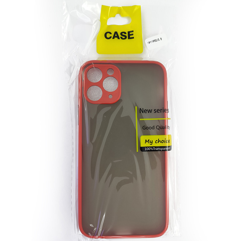 Чохол Totu Camera Protection для Apple iPhone 11 Pro Red - 4