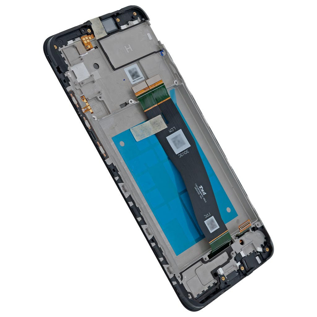 Дисплейний модуль Samsung A037 Galaxy A03s, GH81-21233A, з рамою, Service Pack Original - 2