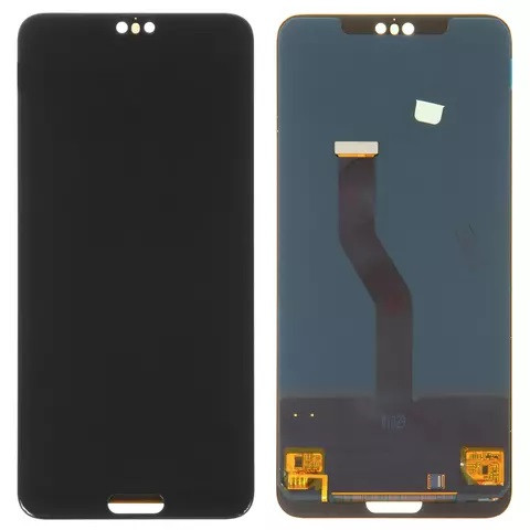 Дисплейний модуль для Huawei P20 Pro, Сopy, TFT, Black - 1