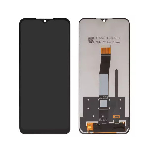 Дисплейний модуль для Xiaomi Poco C40, Redmi 10C, Service Pack, Black - 1