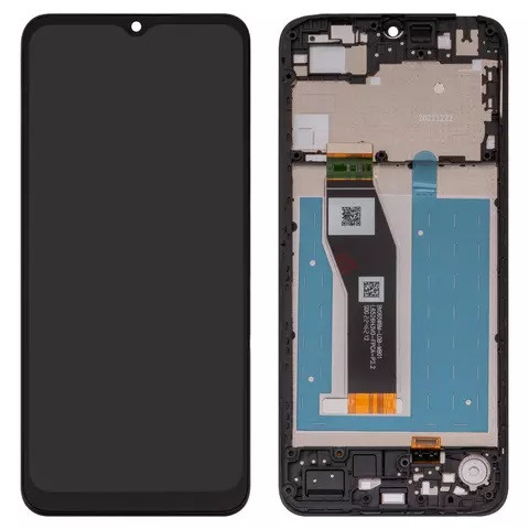 Дисплейний модуль для Motorola XT2345 Moto E13, з рамкою, High Copy, Black - 1