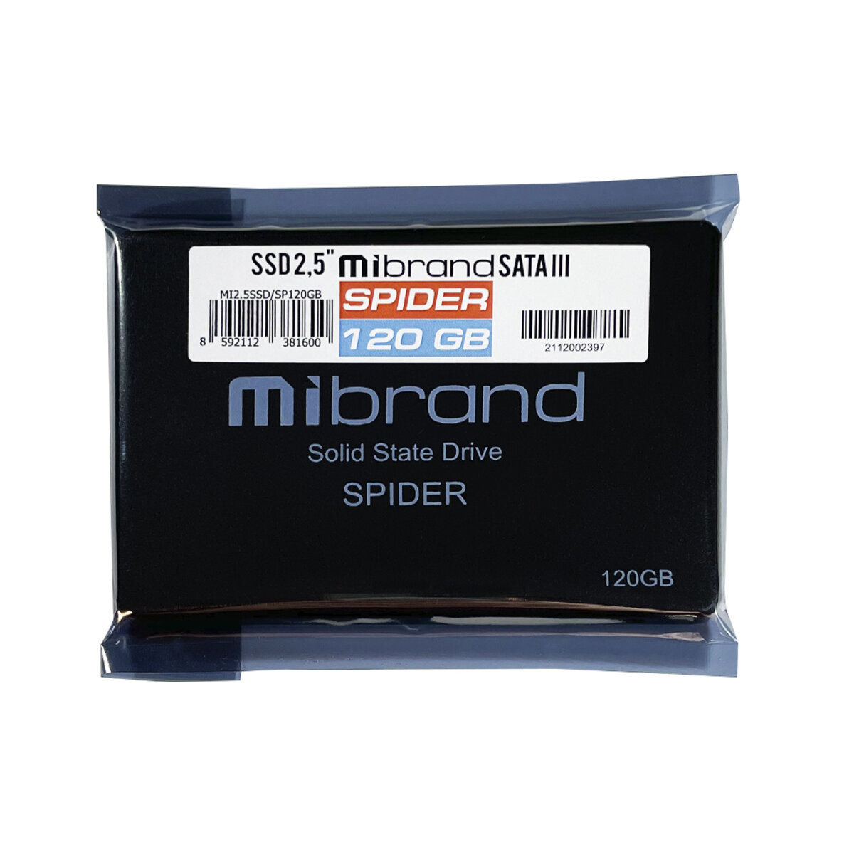 SSD Mibrand Spider 120GB 2.5&quot; 7mm SATAIII Bulk - 4