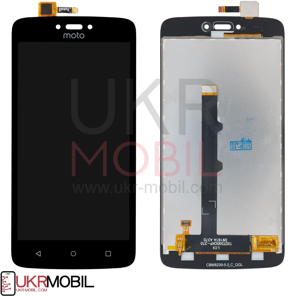 Дисплейний модуль Motorola Moto C (XT1750), Black - 1