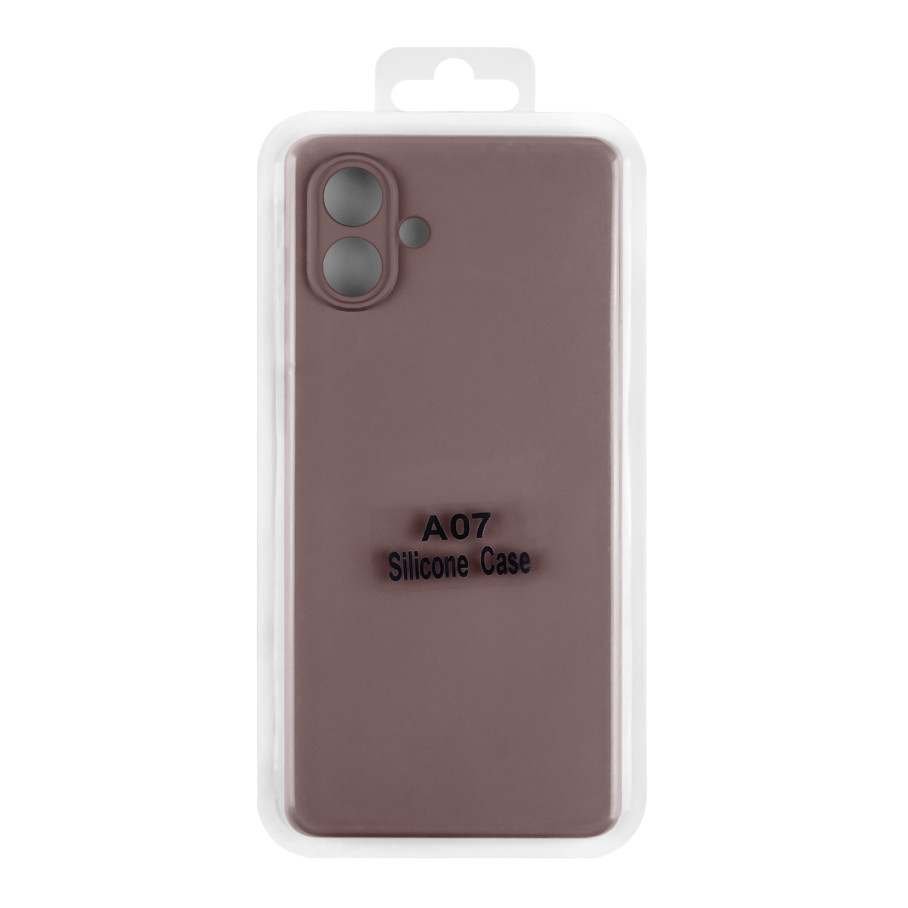 Чохол Silicone Cover для Samsung A075 Galaxy A07, Sand Pink - 3