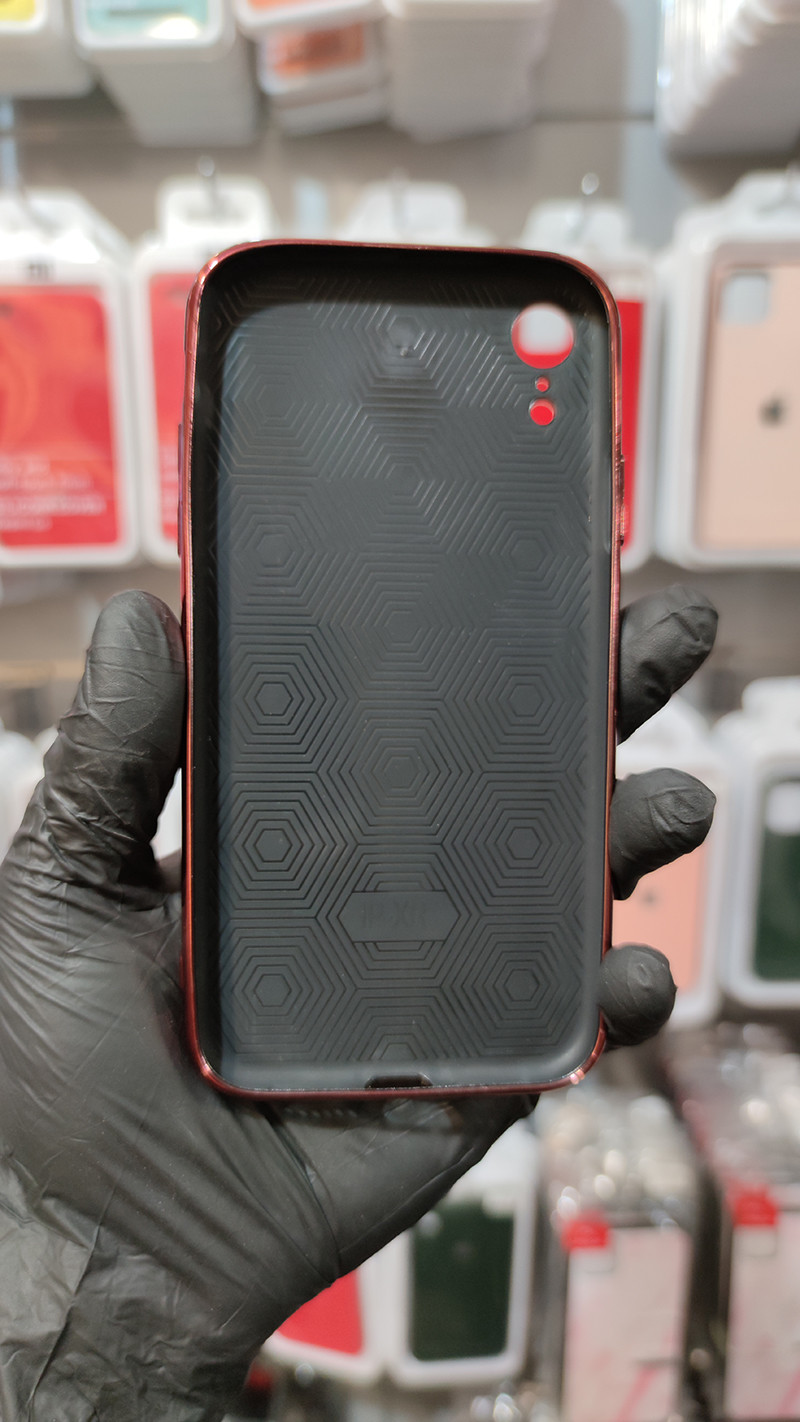 Чохол Glass Case для Apple iPhone XR Red - 3