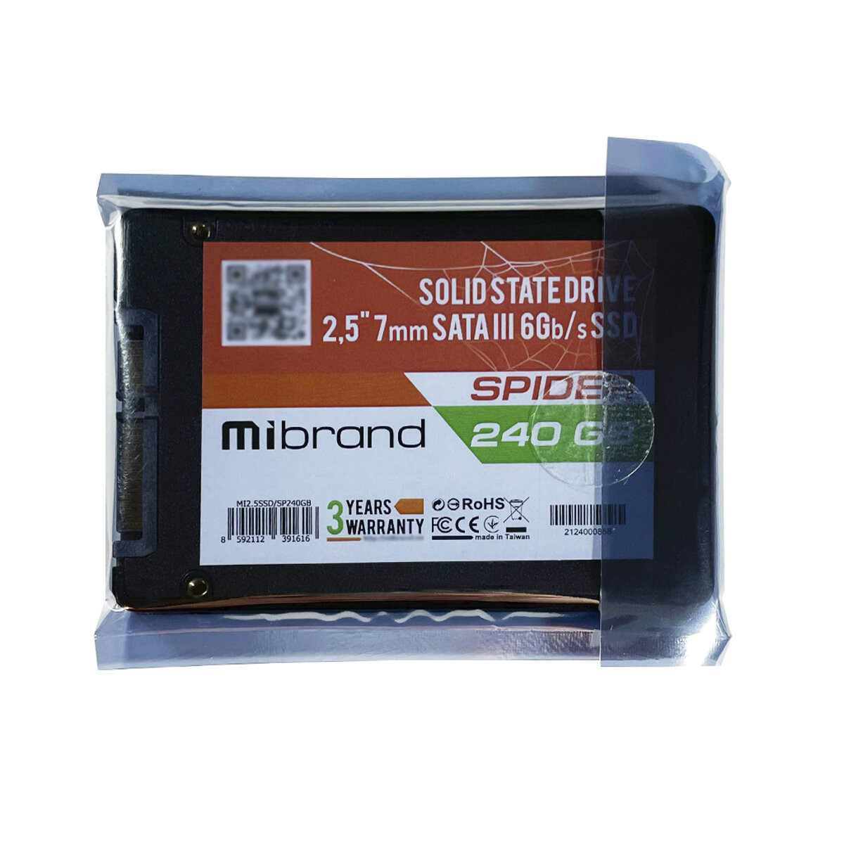 SSD Mibrand Spider 240GB 2.5&quot; 7mm SATAIII Bulk - 3