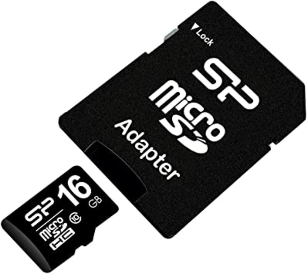 microSDHC SiliconPower 16Gb class 10 (adapter SD) - 1