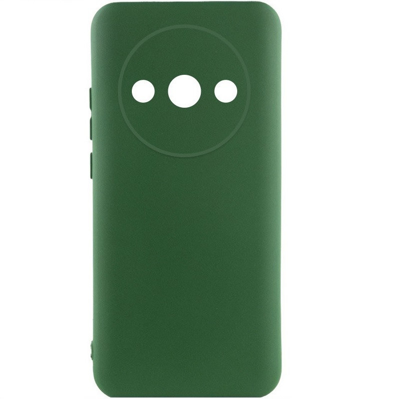 Original Silicone Case Xiaomi Redmi A3 Dark Green - 1