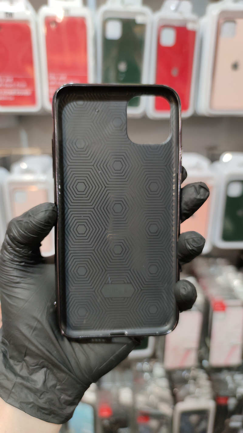Чохол Glass Case для Apple iPhone 11 Pro Max Black - 4