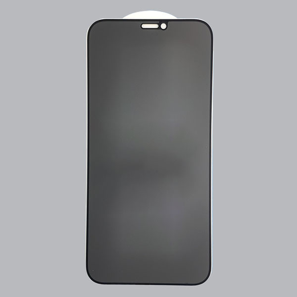 Захисне скло Bacas Privacy для iPhone 13/13 Pro/14 (0.25 mm) Black - 1