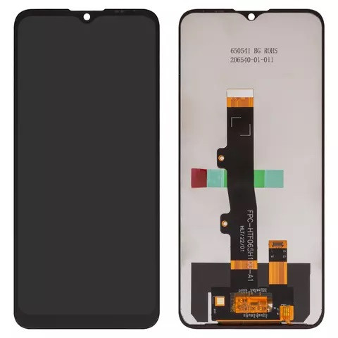 Дисплейний модуль для Motorola PAMH0001IN Moto E7 Power, Service Pack, Black - 1