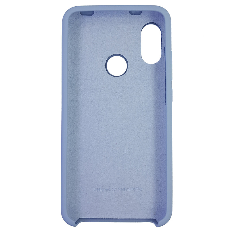 Чохол Silicone Case for Xiaomi Redmi 6 Pro Blue (24) - 3