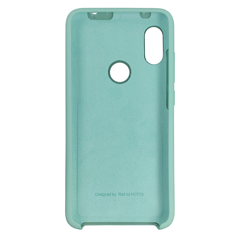 Чохол Silicone Case for Xiaomi Redmi Note 6 Sea Blue (20) - 3