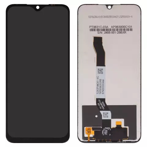 Дисплейний модуль для Xiaomi Redmi Note 8 (2021), no logo, Original Ref., Black - 1