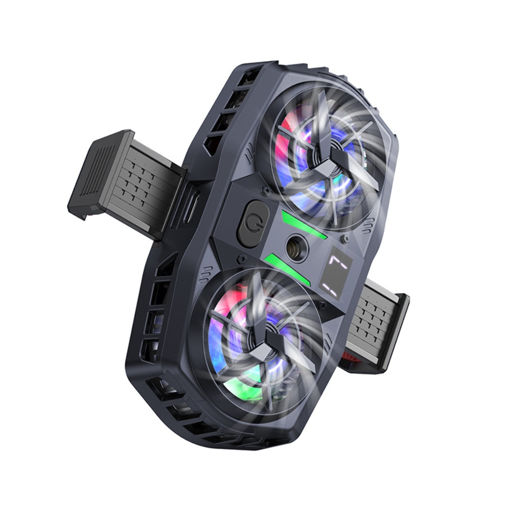 Мобільний кулер Hoco GM36, Black - 5