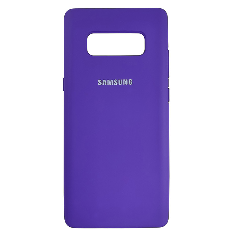 Чохол Silicone Case for Samsung Note 8 Violet (36) - 1