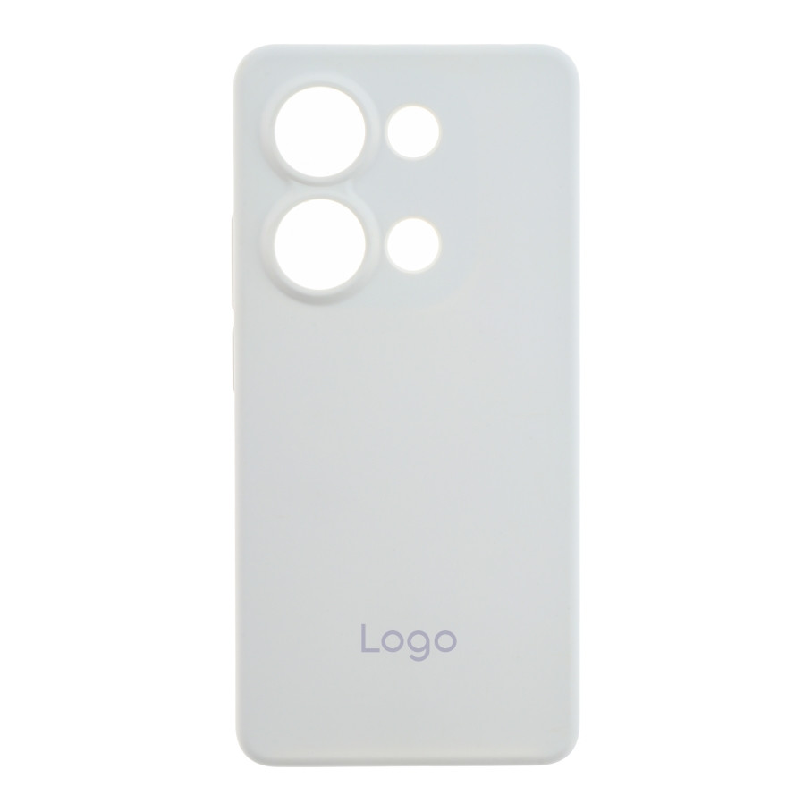 Чохол Liquid Silicone для Xiaomi Redmi 15C/Poco C85, White - 1