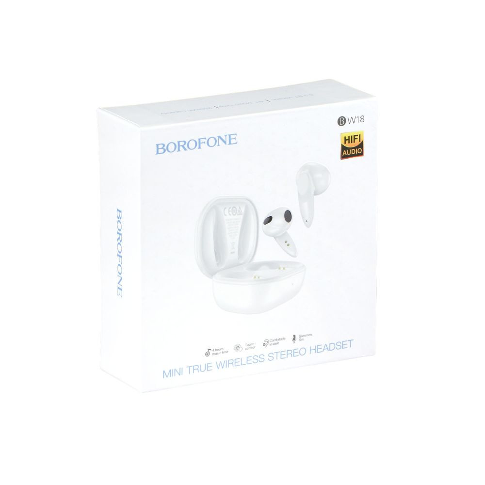 Безпровідна гарнітура Borofone BW18, Black - 7