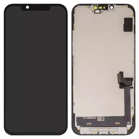 Дисплейний модуль для iPhone 14 Plus, Copy, TFT, Black - 1