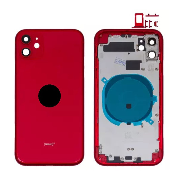 Корпус для iPhone 11, High Copy, Red - 1