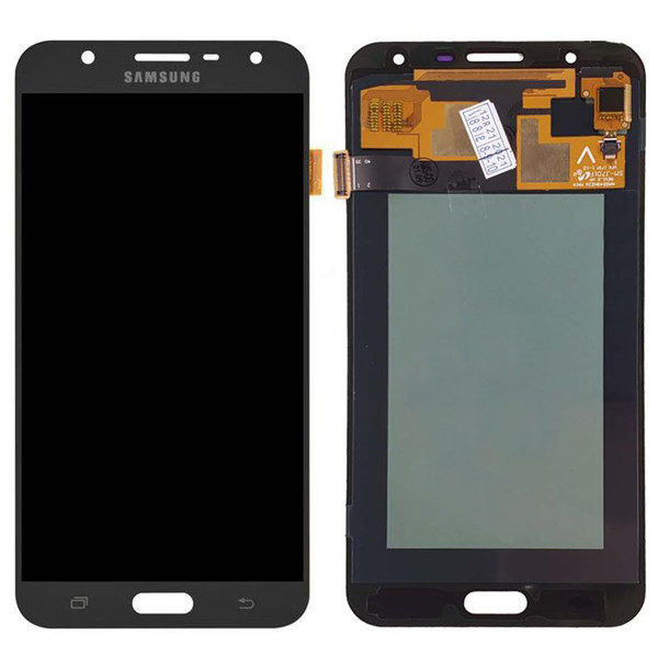 Дисплейний модуль Samsung J701 Galaxy J7 Neo, OLED, Black - 1