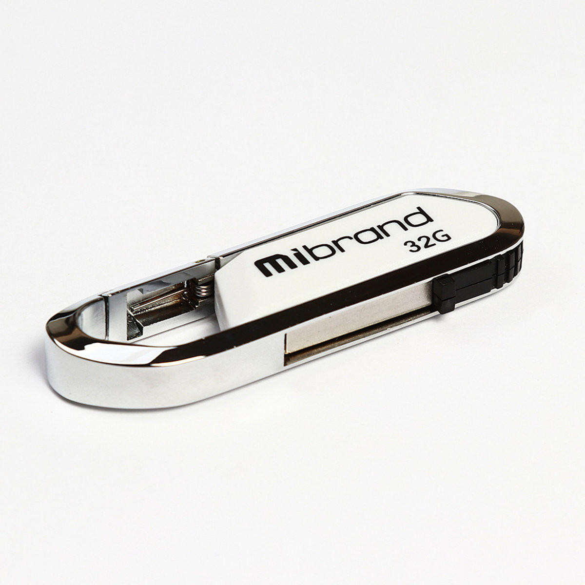 Флешка Mibrand USB 2.0 Aligator 32Gb White - 1