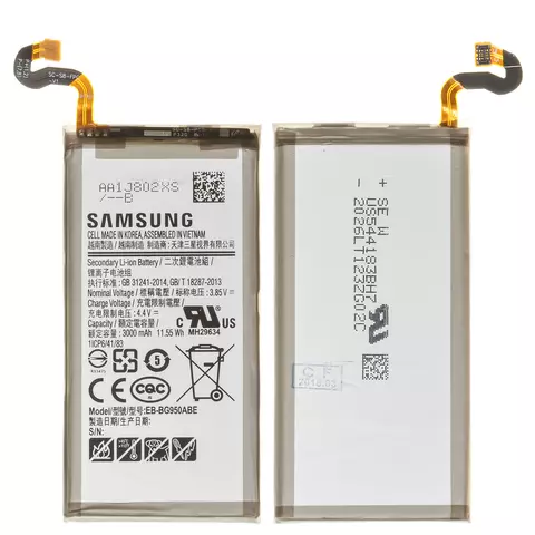 Акумулятор Samsung G950 Galaxy S8, EB-BG950ABA/EB-BG950ABE, Original PRC - 1