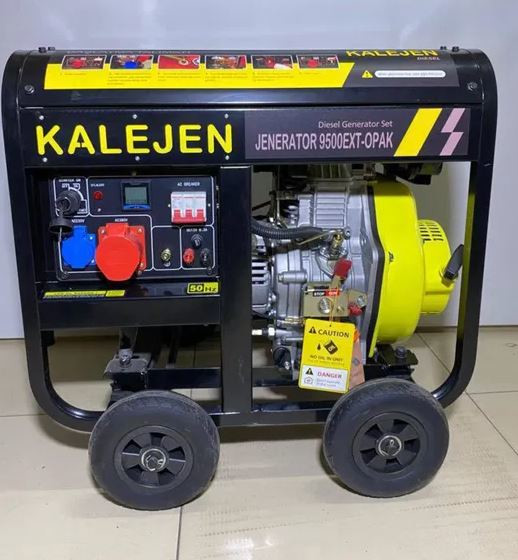 Генератор дизельний Kalejen 9500 EX-OPAK 7.5 kWt, трьохфазний з електростартером - 1