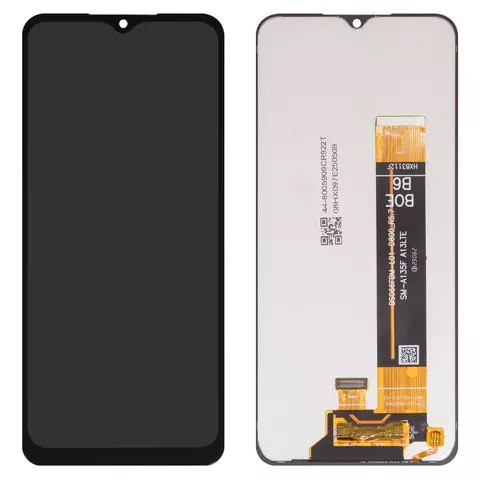 Дисплейний модуль для Samsung A135 Galaxy A13, BS066FBM-L01-D800_R5.7, High Copy, Black - 1