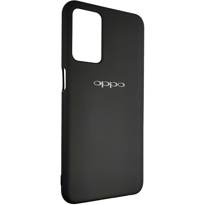 Чохол Silicone Case for Oppo A54 Black (18) - 2