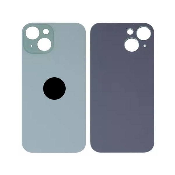 Задня кришка для iPhone 15, High Copy, Big Hole, Green - 1