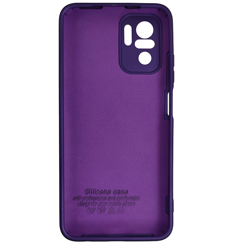 Чохол Silicone Case for Xiaomi Redmi Note 10 Purple (30) - 3