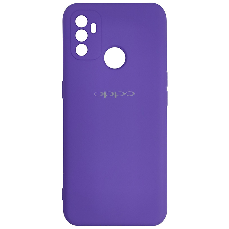 Чохол Silicone Case for Oppo A53 Light Violet (41) - 1