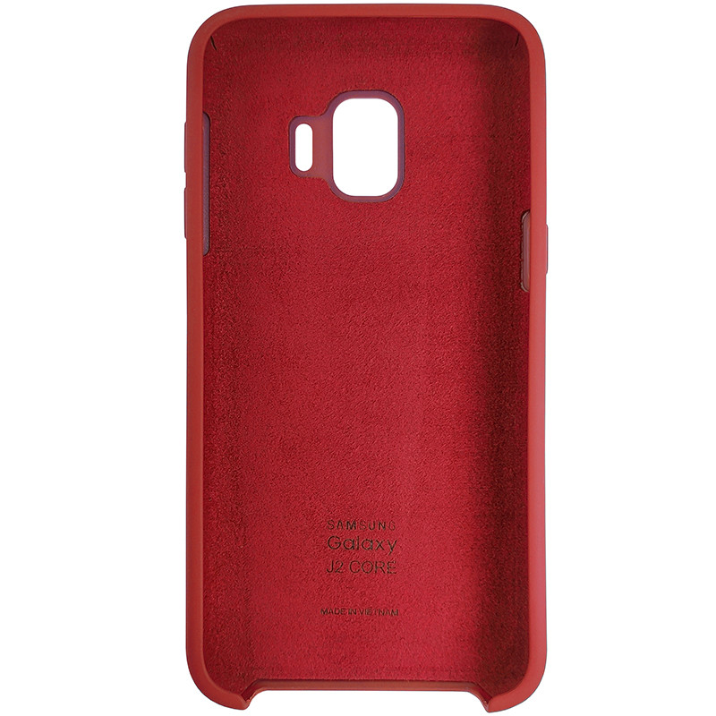 Чохол Silicone Case for Samsung J260 Red (14) - 3