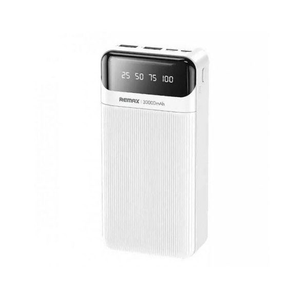 Універсальна мобільна батарея Remax RPP-103 Lesu Series 30000mAh White - 1