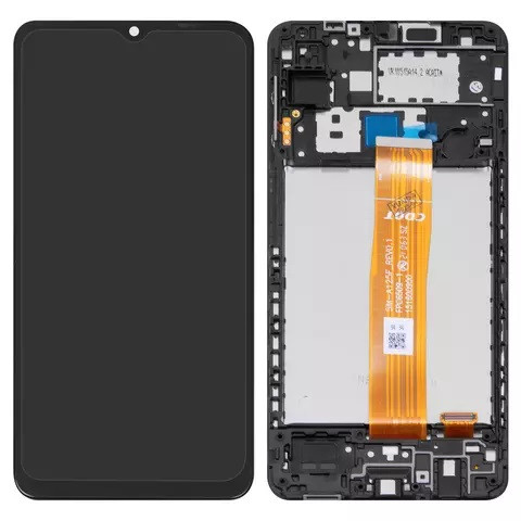 Дисплейний модуль для Samsung A125F Galaxy A12, A125F_REV0.1 FPC6509-1, з рамкою, Original Ref. - 1