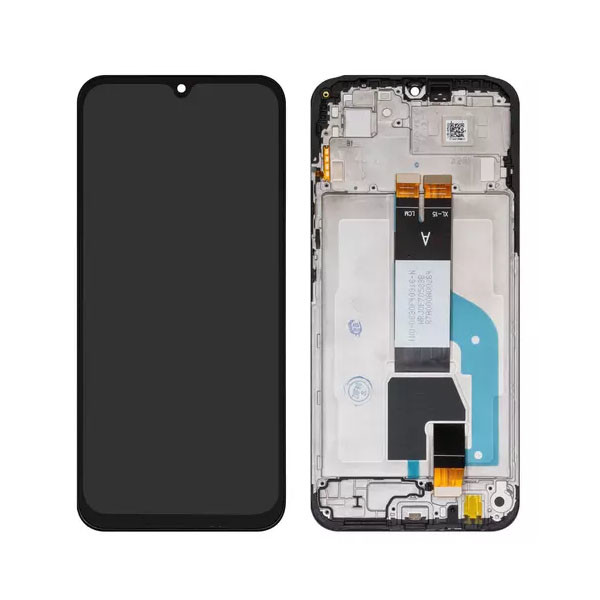 Дисплейний модуль для Xiaomi Poco C85, Redmi 15C 4G, з рамкою, High Copy, Global Version, Black - 1