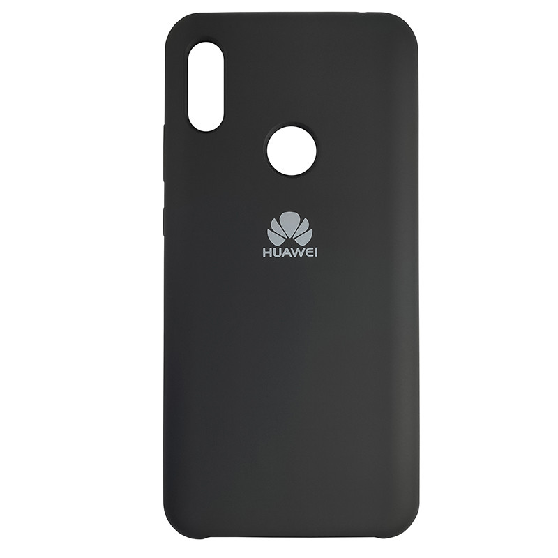 Чохол Silicone Case for Huawei Y6 2019 Black (18) - 1