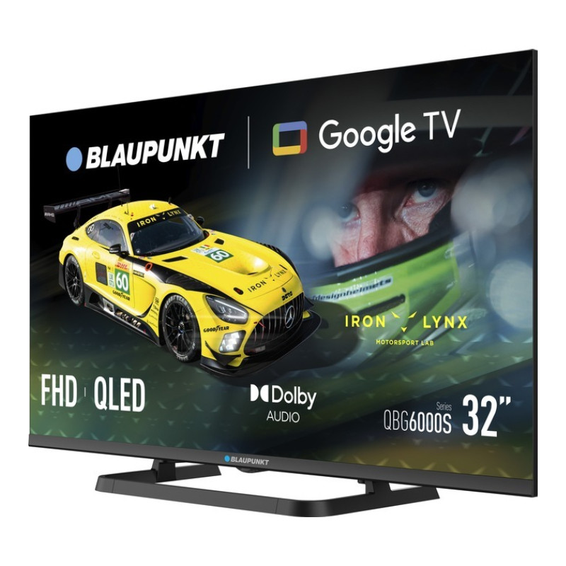 Телевізор QLED Blaupunkt 32QBG6000S, Google TV, Wi-Fi, 1920x1080 - 3