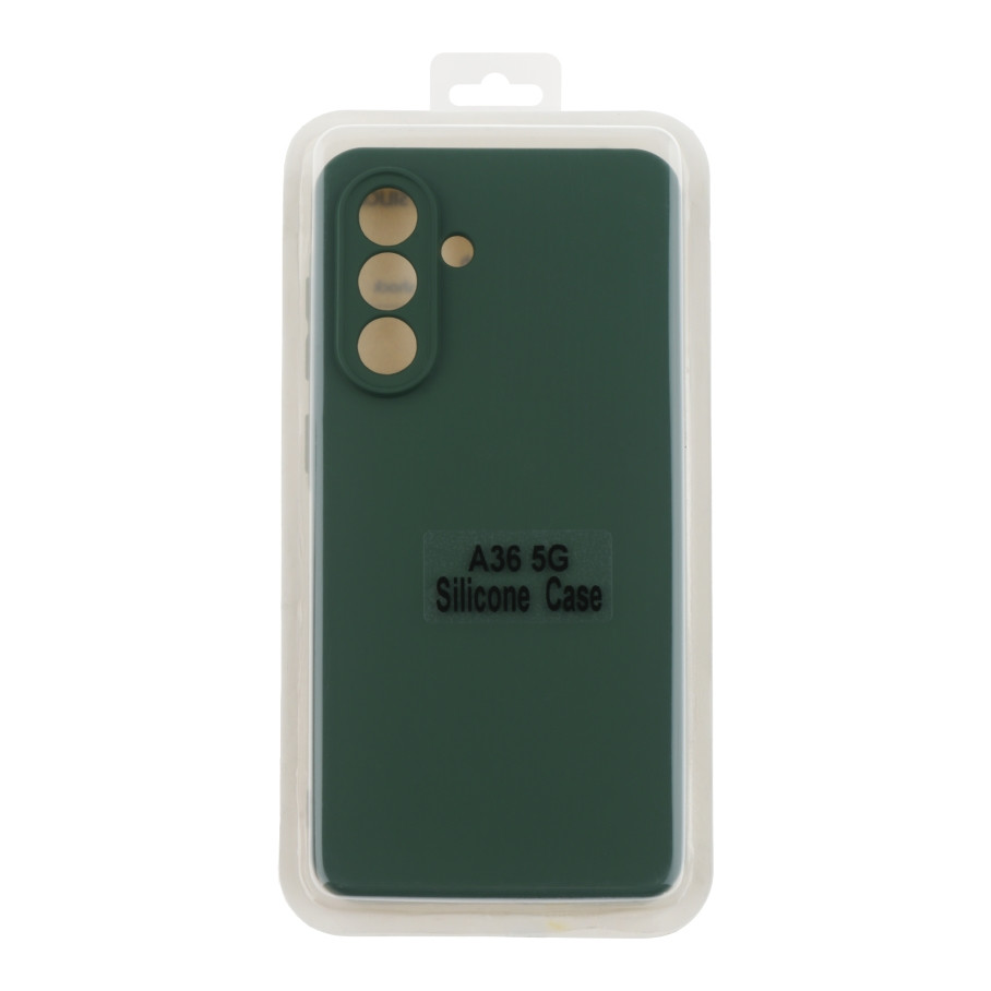 Чохол Silicone Cover для Samsung A576 Galaxy A57 5G, Dark Green - 3