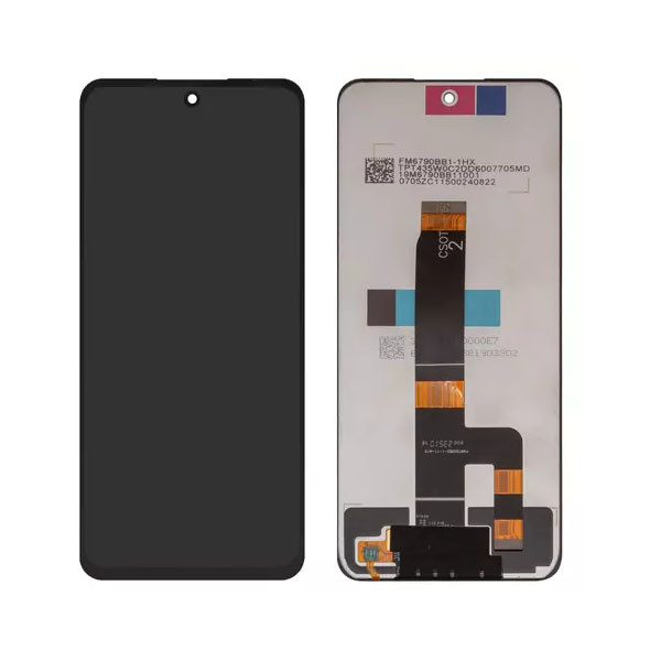 Дисплейний модуль для Xiaomi Poco M6 Pro 5G, Redmi 12, ver. CSOT, Service Pack, Black - 1