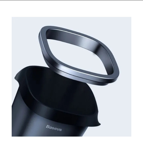 Автомобільний сміттєвий контейнер Baseus Dust-free Vehicle-mounted Trash Can Black - 5