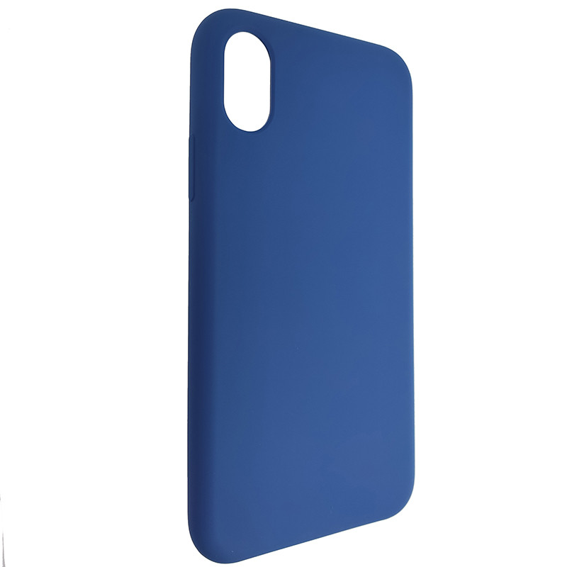 Чохол Konfulon Silicon Soft Case iPhone X/XS Blue - 1