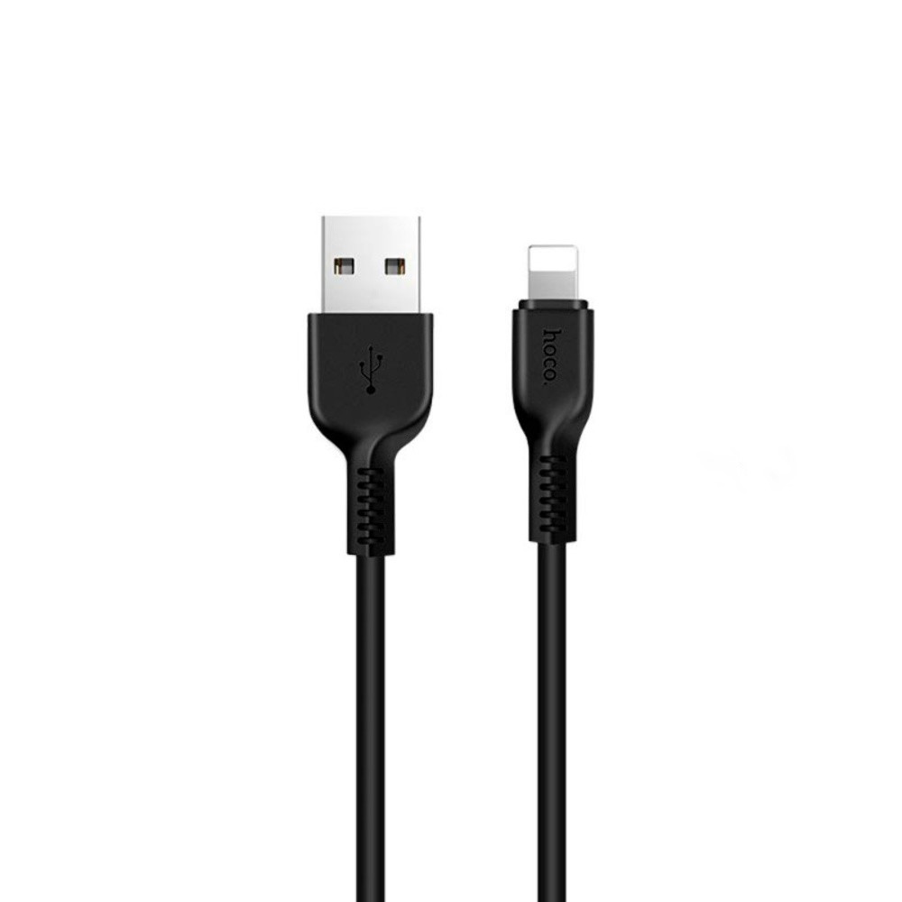 Кабель Hoco X20, Lightning, 3m, 2.4A, Black - 1