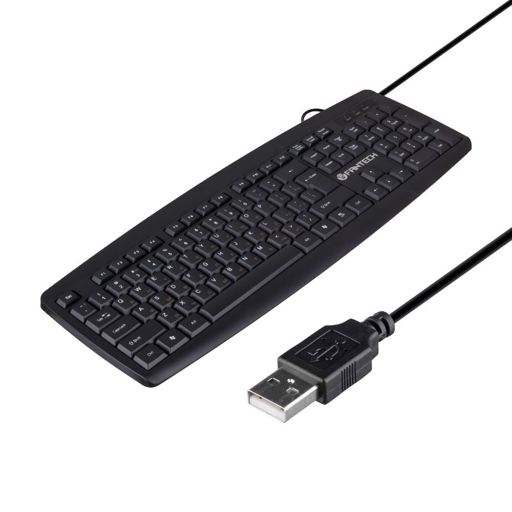 Клавіатура і миша Fantech KM100 Black - 3