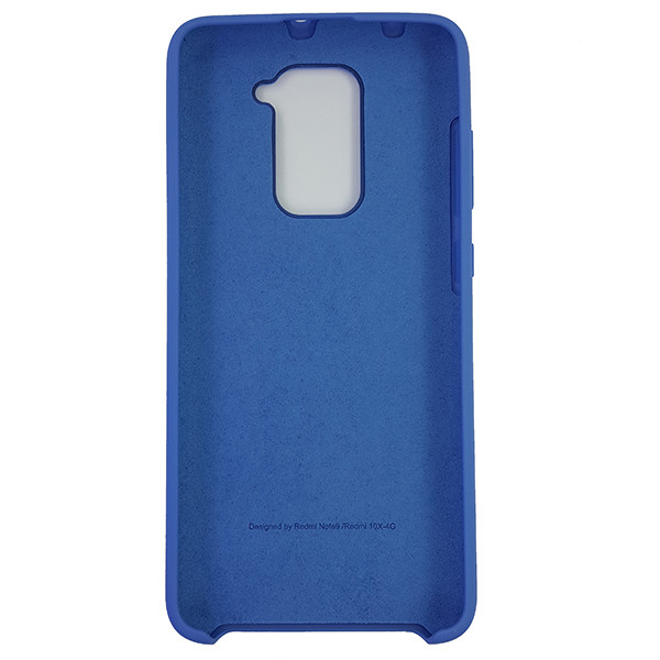 Чохол Silicone Case for Xiaomi Redmi Note 9 Blue (3) - 3