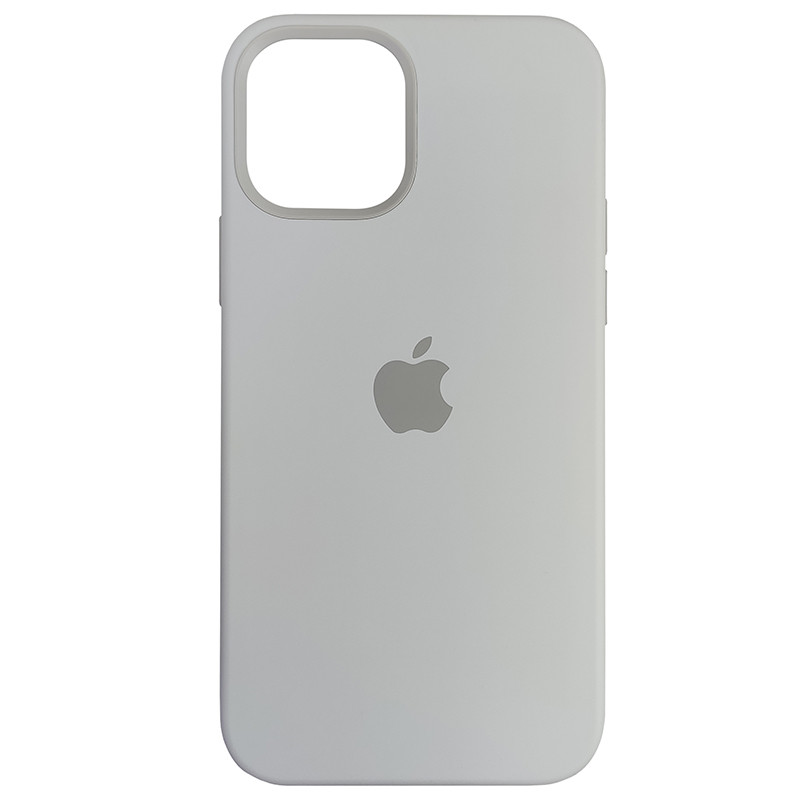 Чохол HQ Silicone Case iPhone 12/12 Pro White (без MagSafe) - 1